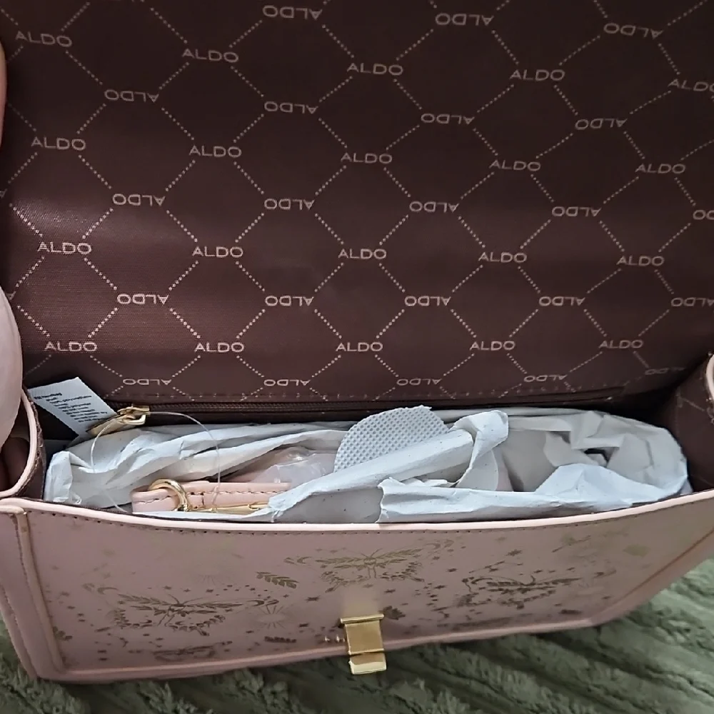 Aldo Blush Butterfly Satchel - Picture 5 of 6